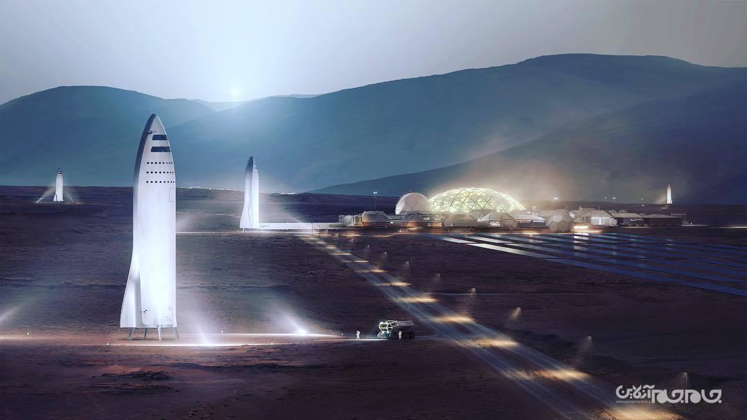 ارسال اولین انسان به مریخ در سال 2024 توسط اسپیس ایکس عکس ارسال اولین انسان به مریخ در سال 2024 توسط اسپیس ایکس
