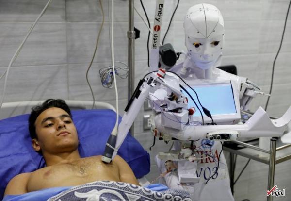پرستار رباتیک مصری وارد بیمارستان های درمان کرونا شد