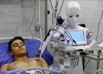 پرستار رباتیک مصری وارد بیمارستان های درمان کرونا شد
