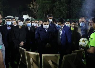 افتتاح طرح های ستاد اجرایی فرمان امام در کوی دانشگاه تهران باحضور معاون اول رئیس جمهور