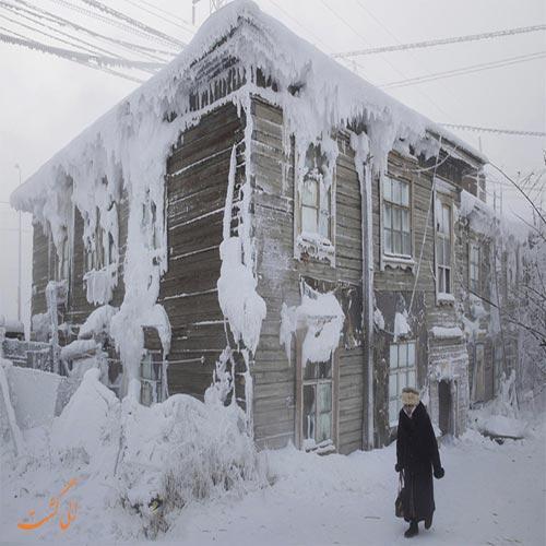 تصاویر باورنکردنی از زندگی انسان ها در سردترین نقطه زمین تصاویر باورنکردنی از زندگی انسان ها در سردترین نقطه زمین