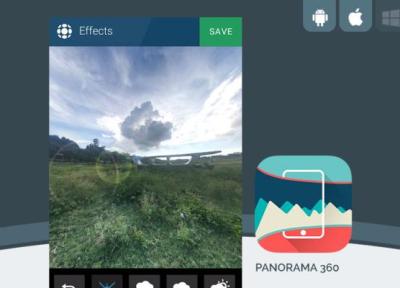 با برنامه Panorama 360 برترین تصاویر 360 درجه را ثبت کنید