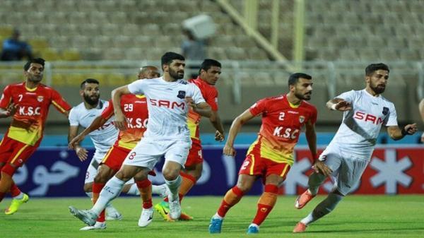 نبرد پولادین نساجی در لیگ برتر فوتبال