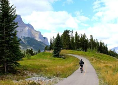 ماجراجویی با دوچرخه در Banff Legacy Trail